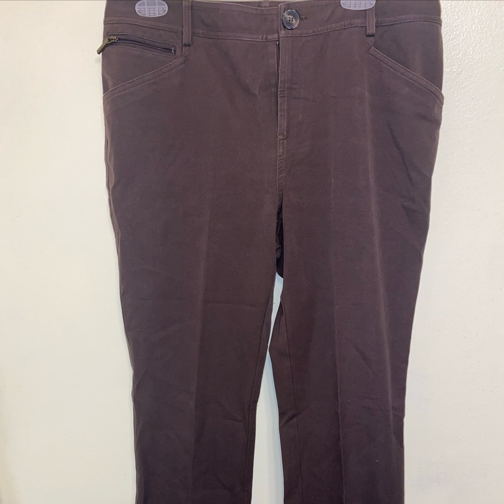 Ralph Lauren brown chino trouser straight leg pant